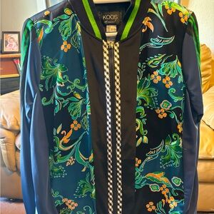 Koos of course vintage floral jacket